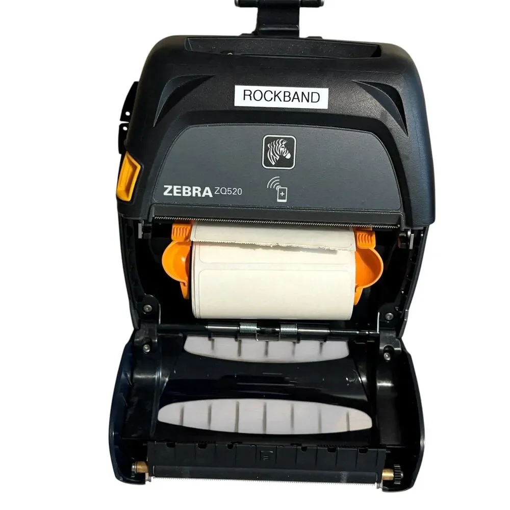 Zebra ZQ520 Mobile Label Printer Bluetooth WiFi + Charger + Extra Battery - Picture 3 of 6